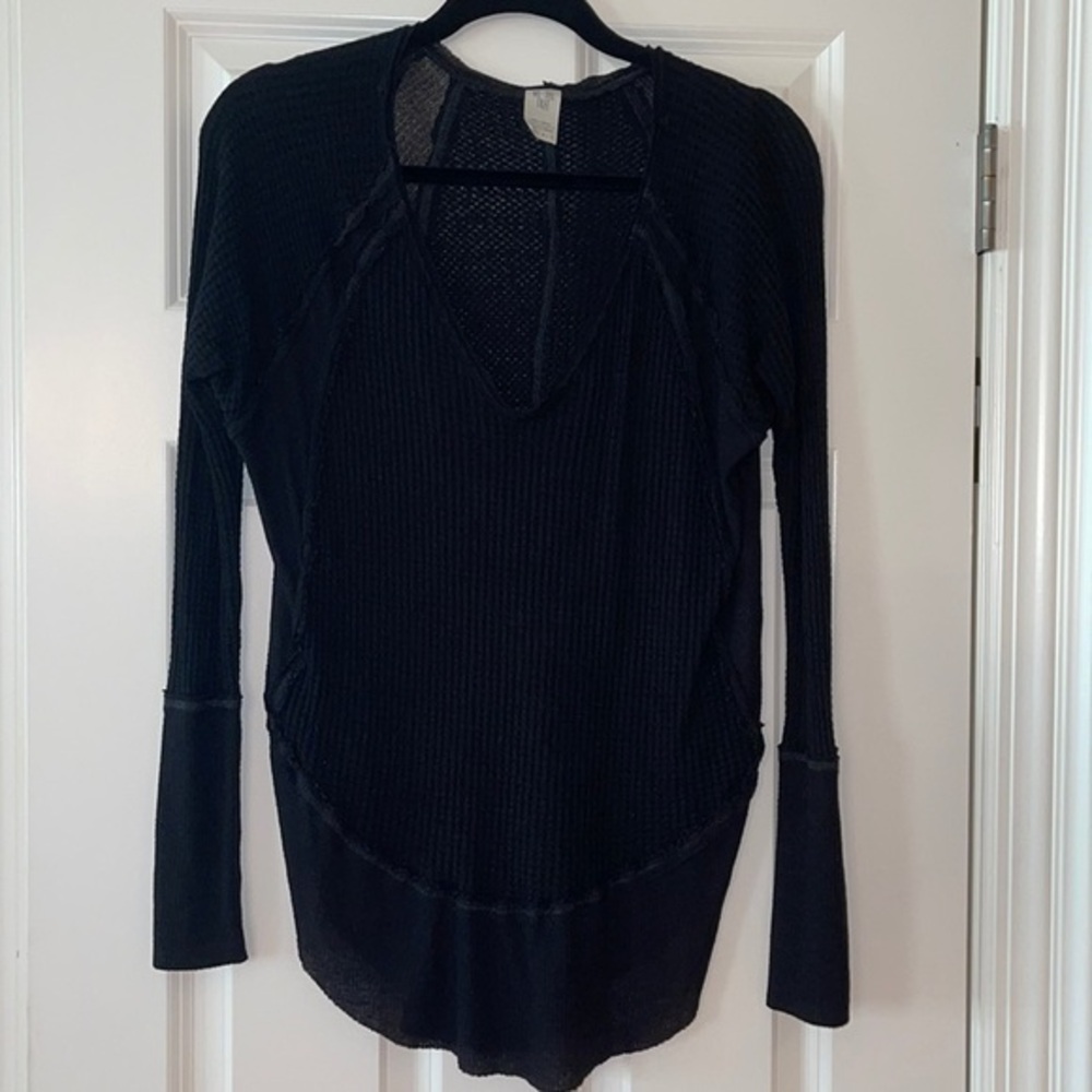 Free People - Ww the Free V-neck thermal tunic XS